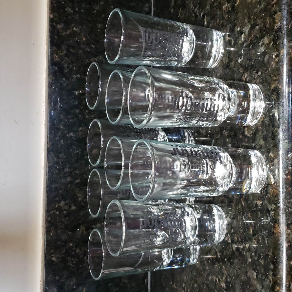 Set of 10 EL JIMADOR Tequila glass Heavy Large Shot Glass